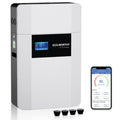 ECO-WORTHY 48V 100Ah Wall-Mounted LiFePO4 Lithium Battery With Bluetooth & Wifi, 5kWh