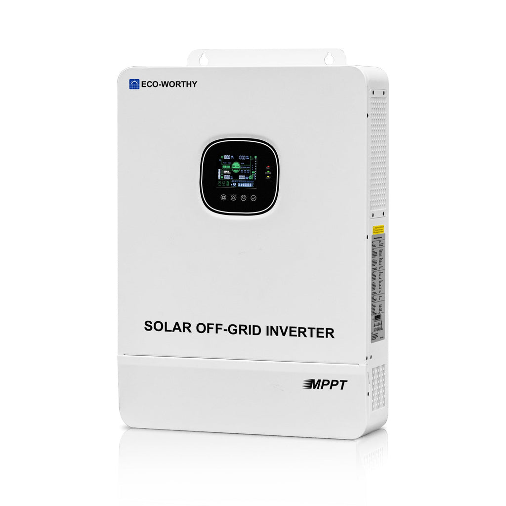 ECO-WORTHY 10000W Solar Off-grid AIO Inverter, 48Vdc to 230Vac with 11000W@500V PV Input