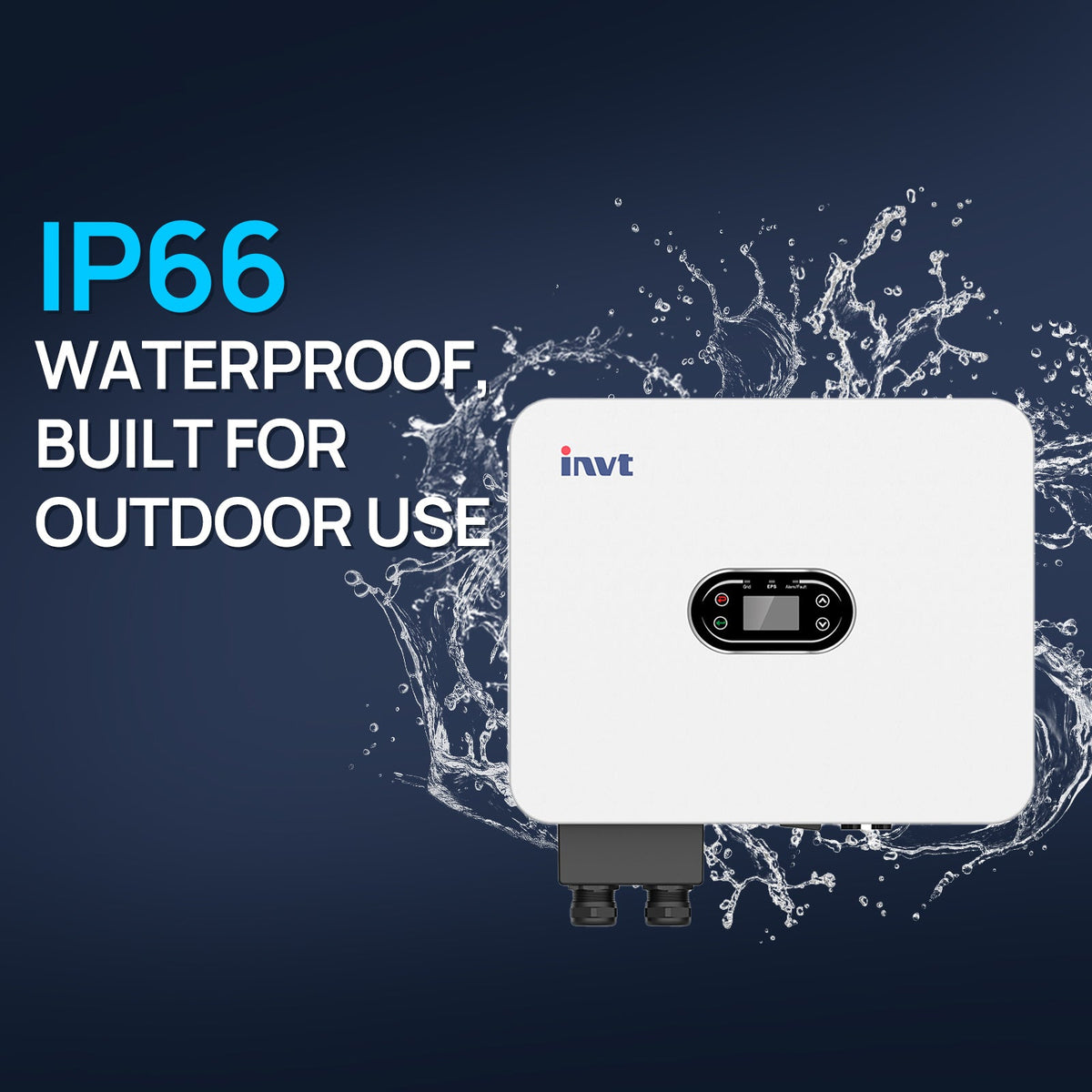ECO-WORTHY 16kWh Hybrid Energy Storage System with 6kW Single Phase Hybrid Inverter