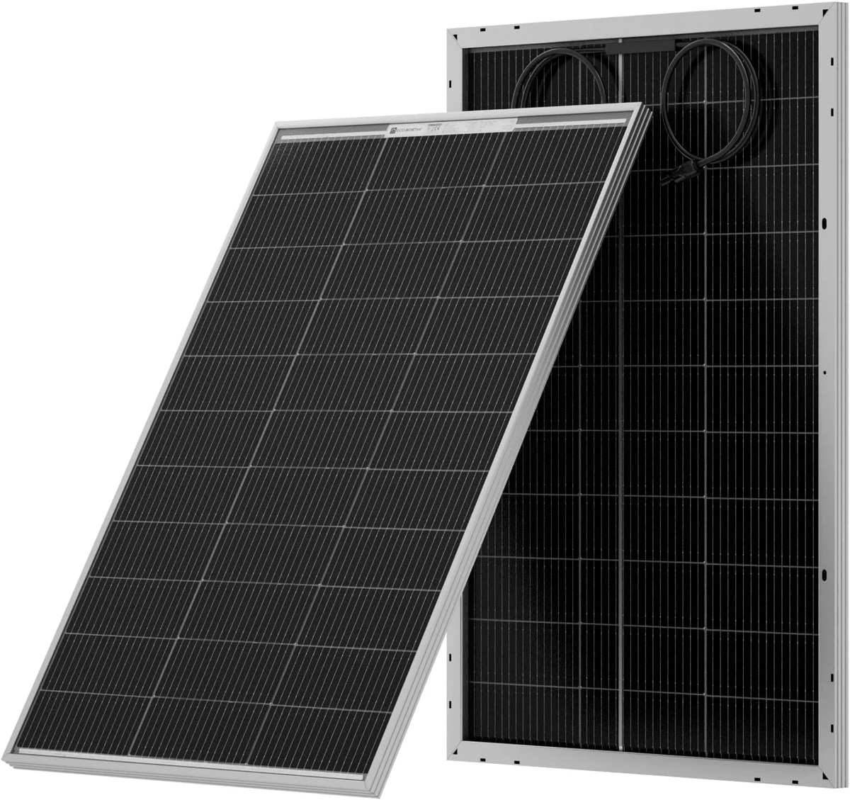 ECO-WORTHY 100W N-Type Bifacial Solar Panel with 25% High Conversion Efficiency