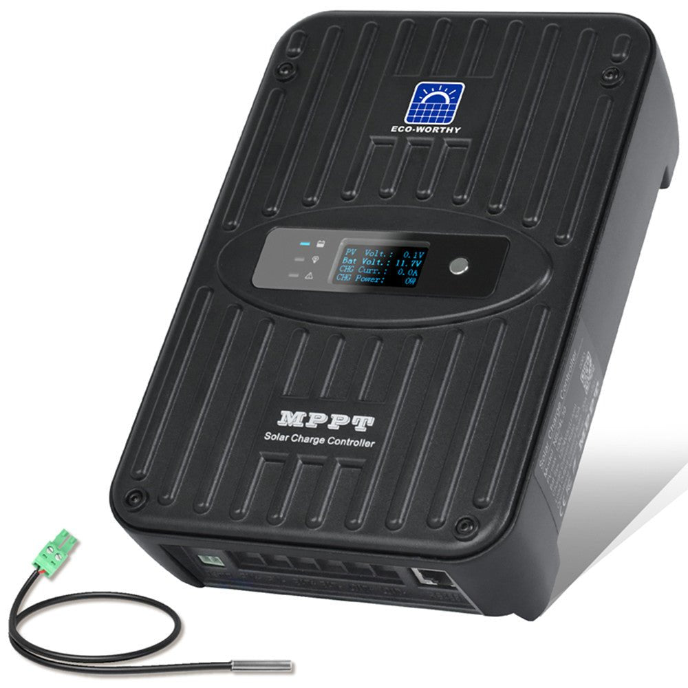 ECO-WORTHY 130W 260W 520W 12V(1/2/4xFlexible 130W) Off Grid SolarPanel Kits
