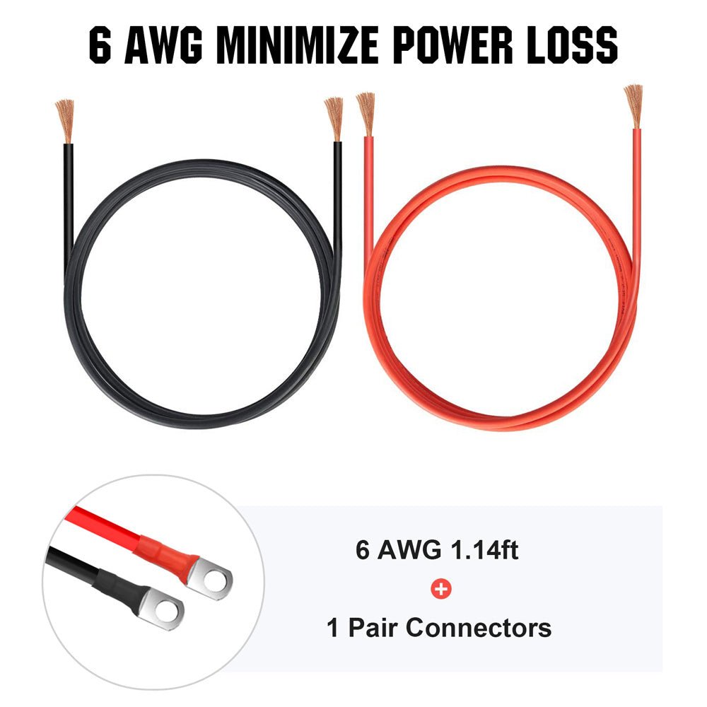 ECO-WORTHY Battery Interconnect Cable