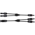 ECO-WORTHY 12AWG 1 Pair Solar MC4 Y Parallel Branch Connectors MFF&FMM Pair