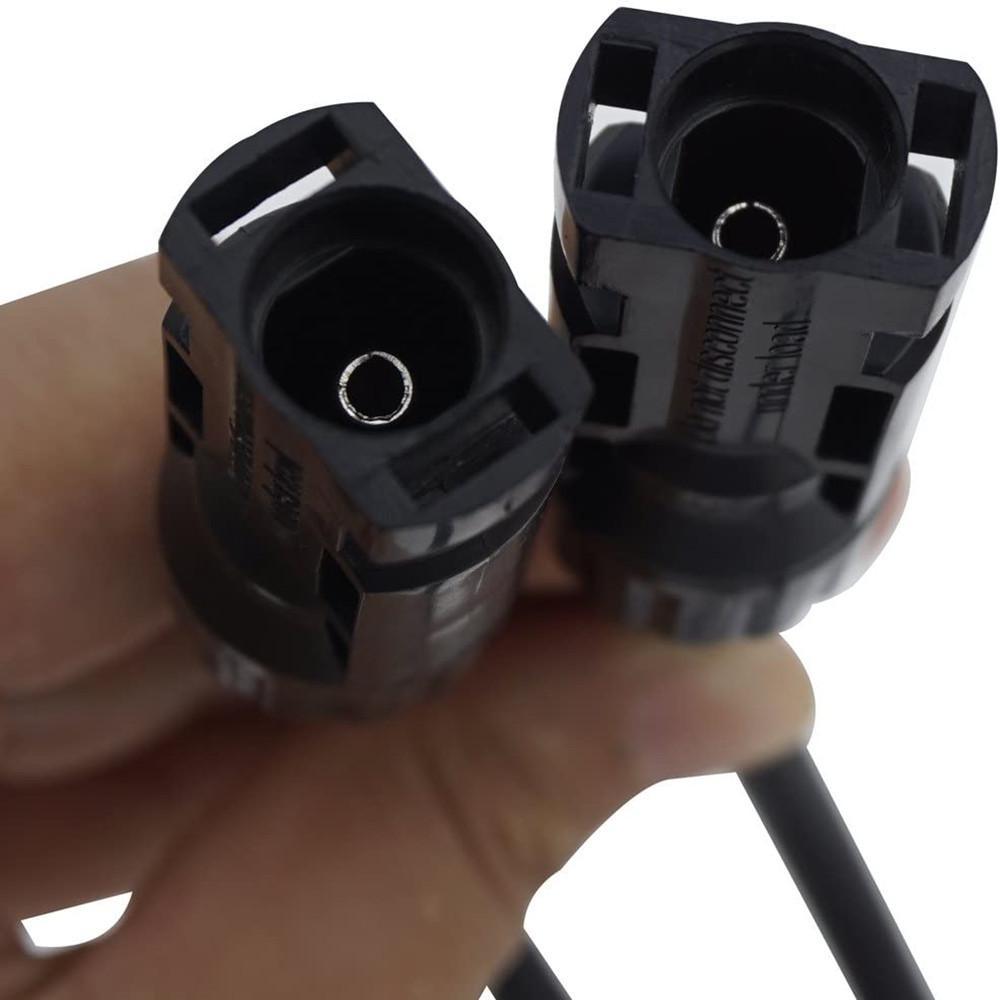 ECO-WORTHY 12AWG 1 Pair Solar MC4 Y Parallel Branch Connectors MFF&FMM Pair