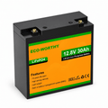 ECO-WORTHY 12V 30Ah LiFePO4 Lithium Battery