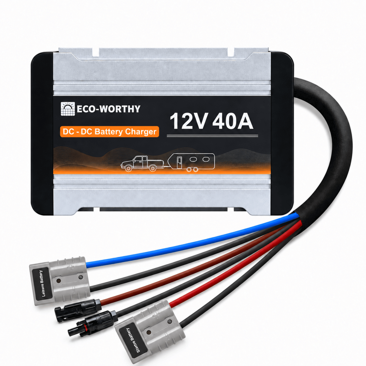 ECO-WORTHY 12V 20A & 40A DC to DC Charger On-Board MPPT Battery Charger