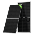 ECO-WORTHY 195W N-Type 18BB Bifacial Solar Panel with 25% High Conversion Efficiency
