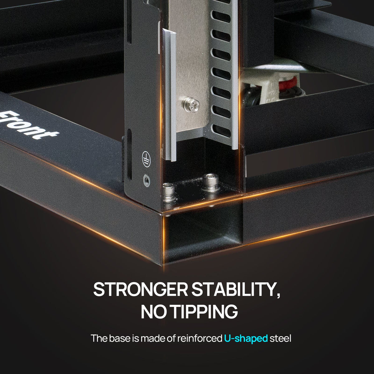 ECO-WORTHY RACK6 V2 I 6-Layer Rack With 600A Busbar| For Server Rack Battery All Versions